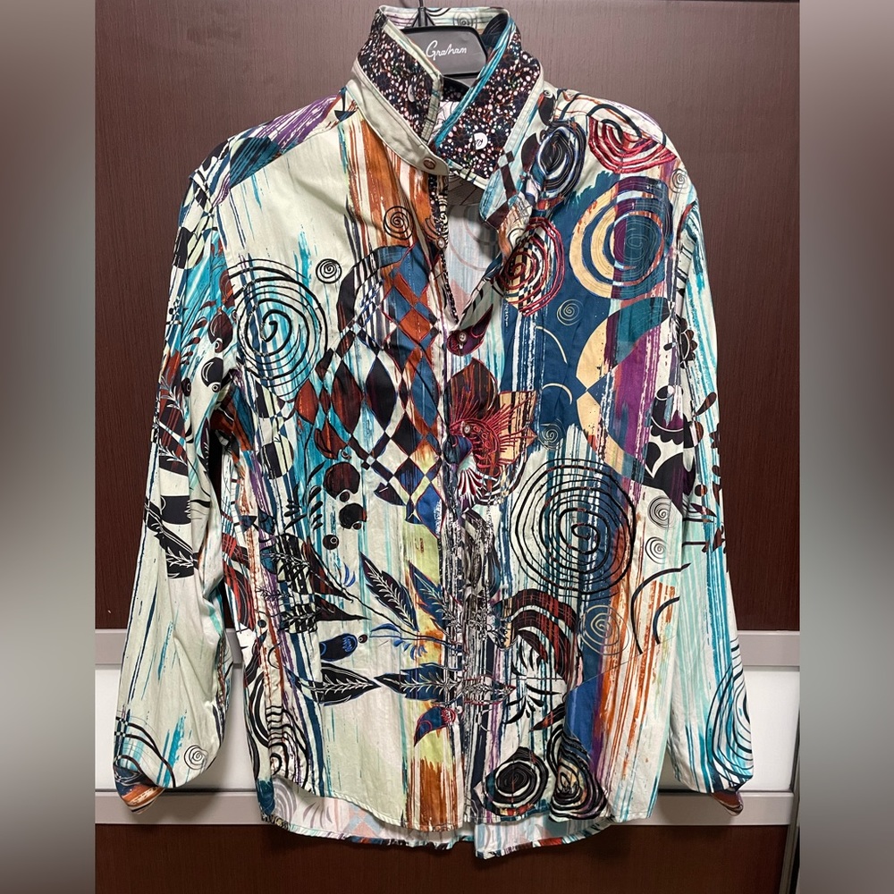Robert Graham abstract print